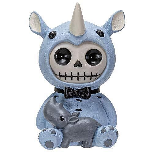 Furrybones Buster Figurine in Rhinoceros Costume