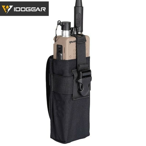 Tactical Radio Pouch For RRV vest Walkie Talkie MOLLE MBITR TRI